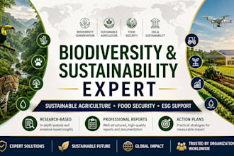 deliver biodiversity conservation and sustainable agriculture solutions