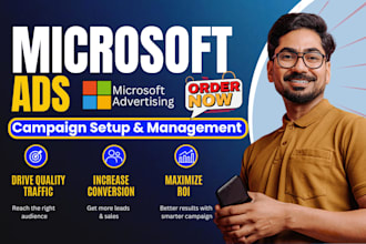 setup microsoft bing ads and manage high converting bing ads campaigns