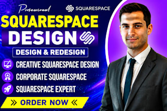 squarespace design, squarespace expert, creative website, corporate squarespace