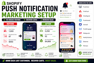 setup shopify push notifications pushowl firepush onesignal pushassist aimtell