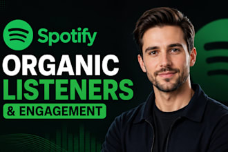 increase spotify listeners, followers, and music exposure organically