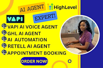 automate make com workflow integrate vapi ai voice agent retell with gohighlevel