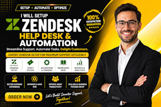 setup zendesk help desk support automation customer service CRM integration