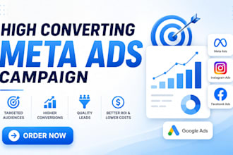 setup and manage google adwords campaign, meta ads, instagram ads, facebook ads