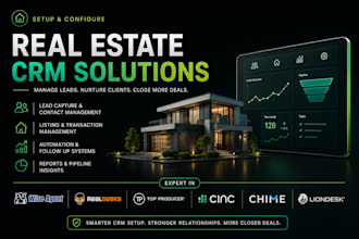 setup real estate crm wise agent real geeks top producer cinc chime liondesk