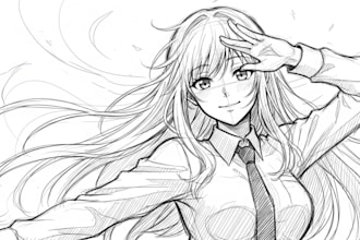sketch you anime sketch art