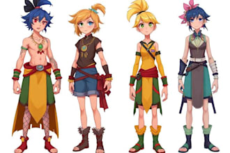 do character designs of your oc