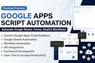 automate the google sheets formulas and app scripting