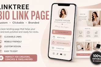 setup linktree bio link landing page for instagram and tiktok