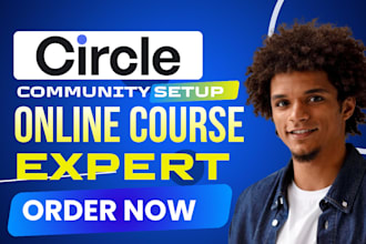 setup circle so community circle so online course circle so membership website