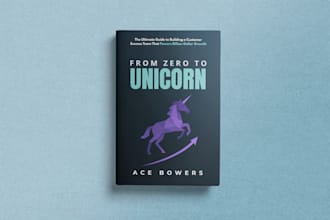 design a professional business, finance or marketing book cover