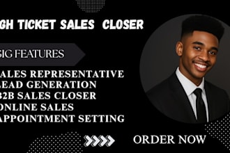 do sales closer sales agent expert lead generation sales lead to close deal