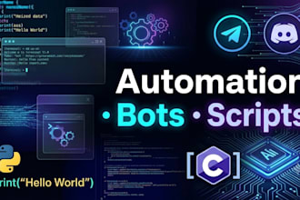build automation scripts and bots