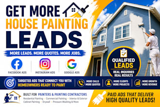generate house painting leads wall painting leads painting sales funnel