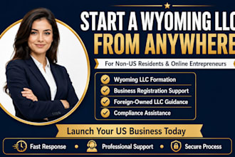 register your wyoming llc and help start your US business