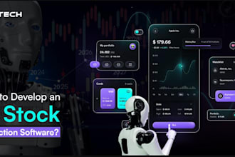 build ai financial market stock app, chart analysis,  forex crypto trading app