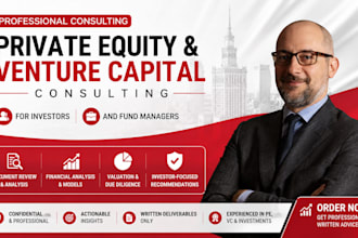 advise investors on private equity and venture capital deals