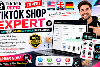 setup germany tiktok shop fix tiktok shop shopify marketing  tiktok dropshipping