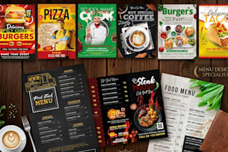 design food flyer create food truck menu design restaurant menu and food menu