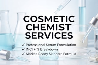 develop a custom face serum formulation for your beauty brand