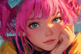 draw you an anime portrait