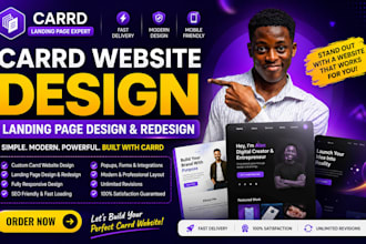 carrd website landing page design carrd co website redesign carrd landing page