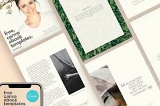 design professional canva ebook and planner