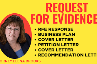 prepare rfe response for your eb2 niw