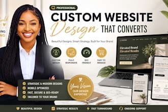 design, redesign and customize showit website or showit template