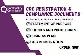 do cqc registration policies procedures statement of purpose and business plan