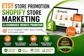 promote etsy shop to increase etsy traffic, shopify marketing, facebook ads