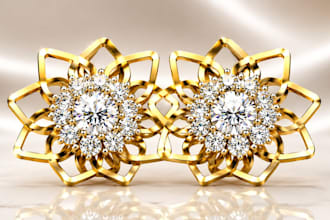 do 3d cad modeling for earrings, necklaces, pendants  and jewelry prototypes