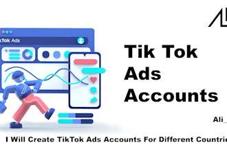 create tik tok ads account for different countries tiktok ads manager