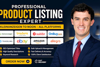 do kleinanzeigen tradera subito onbuy tradeling ebay amazon allegro noon listing