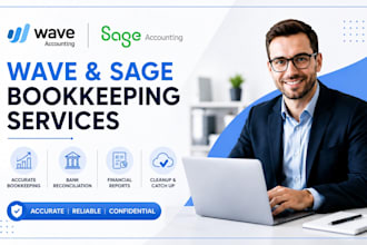 do wave and sage bookkeeping, reconciliation and bank reconciliation