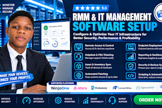 setup your IT management and rmm ninjarmm atera to maximize performance