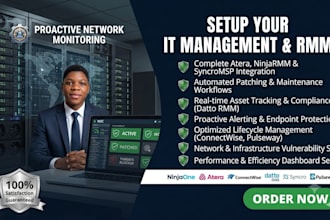 setup your IT management and rmm ninjarmm atera to maximize performance
