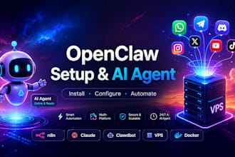 openclaw setup install openclaw clawdbot open claw ai agent n8n automation claud