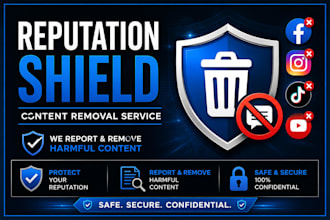report and remove abusive or defamatory online content