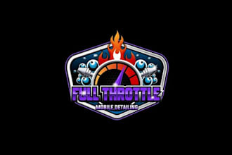 make premium mobile auto detailing service logo
