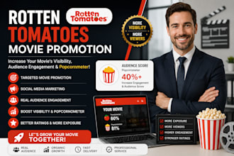 help grow your movies visibility through rotten tomatoes promotion