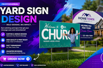 design yard sign lawn sign bandit sign real estate sign and signage