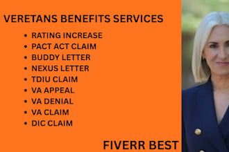be your lawyer and help with VA disability claims, appeal, and veterans benefits