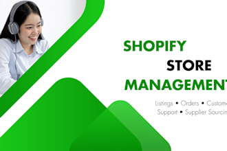 manage your shopify store for daily operations and sales growth