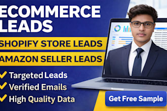 provide targeted amazon seller leads, and ecommerce leads