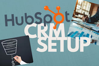 setup your CRM workflow on hubspot
