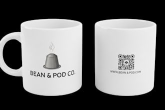 create coffee mug design for your pod business