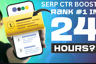 boost serp ctr google ranking increase organic traffic optimize seo