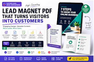design a lead magnet pdf that converts visitors into consumers