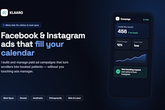 run facebook and instagram ads for your med spa or clinic